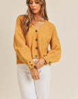 MABLE Long Sleeve Button Down Sweater Cardigan