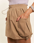 ADORA Drawstring Skort with Pockets