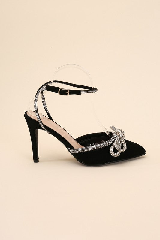 Freya Double Bow Heel