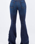 GJG Denim Ropin Bell Bottom Jean in Dark Wash