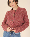 Melange Multicolor Sweater Top - Online Only