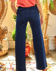 Jade by Jane High Waisted Button Wide Leg Jeans