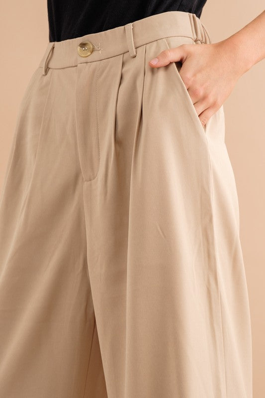 High Waisted Wide Leg Pants