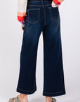 SAGE + FIG High Waist Wide Leg Jeans