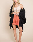 Jade By Jane Wide Sleeve Ruffle Kimono