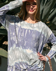 e Luna PLUS Bamboo Tie Dye Sweatshirt