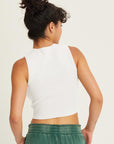 HYFVE Ribbed Knit Cropped Tank