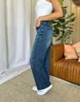 RFM Full Size High Rise Tummy Control Wide Leg Jeans