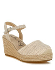 Lathan Raffia Espadrilles Sandals