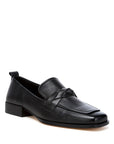 Hostess Genuine Leather Braided Loafers