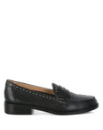 Raisa Stud Embellished Penny Loafers