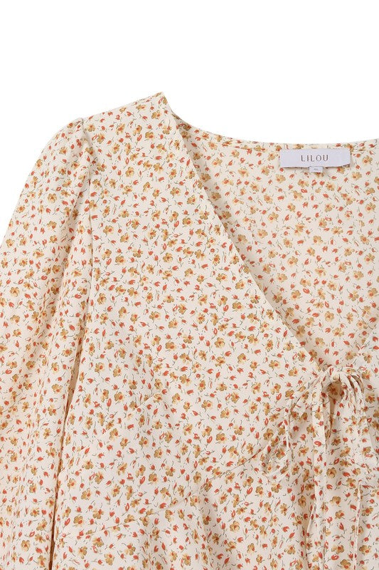 Lilou Floral Frill Blouse