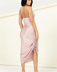 HYFVE Dreamy Kiss Slip Midi Dress