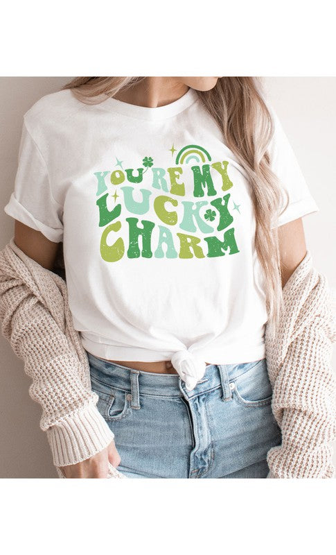Vintage Youre My Lucky Charm Graphic Tee PLUS
