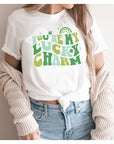 Vintage Youre My Lucky Charm Graphic Tee PLUS