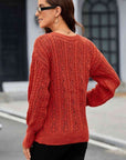 Camille Cable-Knit Sweater