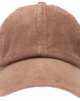 Corduroy Criss Cross High Pony CC Ball Cap BT937