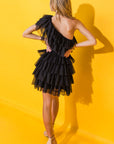 Flying Tomato Stunning Soiree Tulle Mini Dress