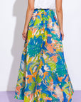 Flying Tomato Coastal Chic Woven Maxi Skirt