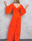 Flying Tomato Raised on Promises Stars Woven Jumpsuit