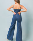 Flying Tomato Making Magic Denim Jumpsuit