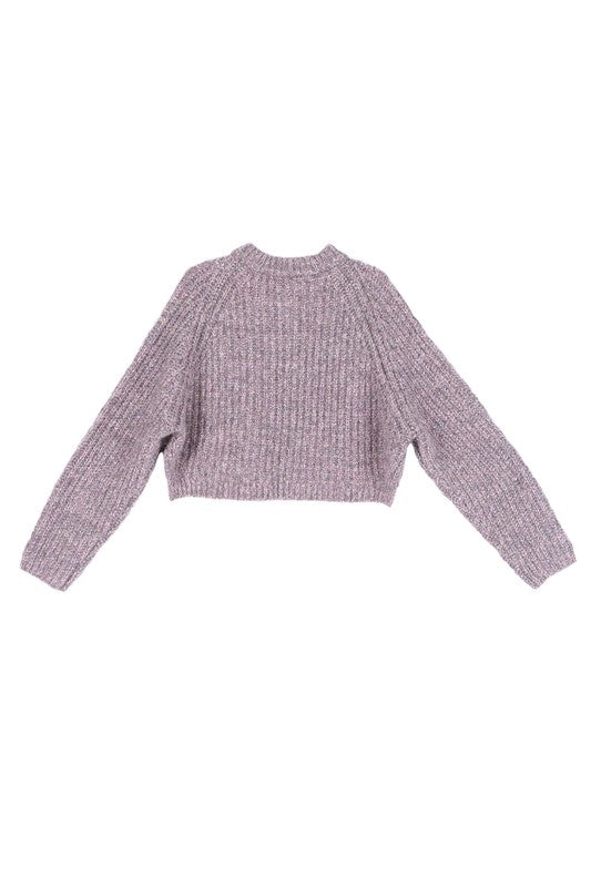 Lilou Melange Multicolor Sweater Top