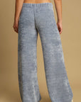 Umgee Elastic Waist Wide Leg Pants