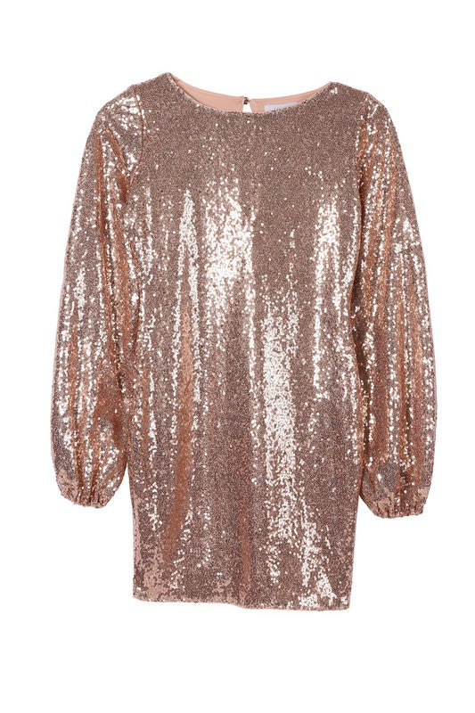 Lilou Sequin Mini Dress