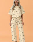 Mallard Duck Short Sleeve Top & Pants Set