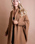 Textured Oversized Cardigan – Cozy Longline Knit