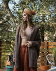 Textured Oversized Cardigan – Cozy Longline Knit