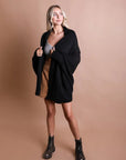 Textured Oversized Cardigan – Cozy Longline Knit