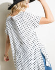 e Luna Polka Dot Tunic Top