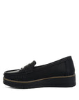 Croyda Fringed Nubuck Loafers