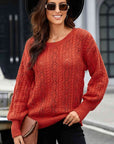 Camille Cable-Knit Sweater