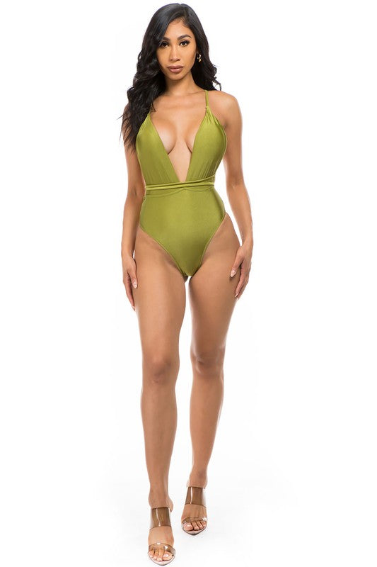 One Piece Bathing Suit by Mermaid