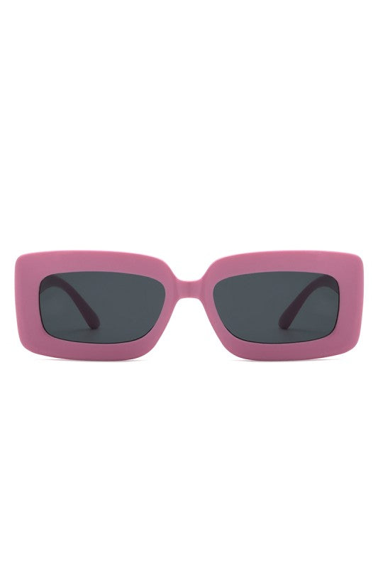 Rectangle Flat Top Fashion Sunglasses