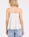 Mittoshop Textured V-Neck Cami