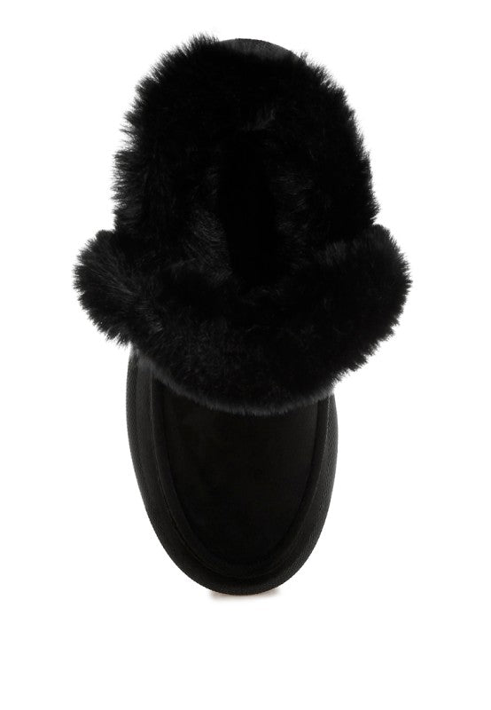 Linka Pin Buckle Detail Snow Boots