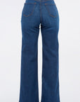 GJG Denim Wide Leg Jean in Dark Wash