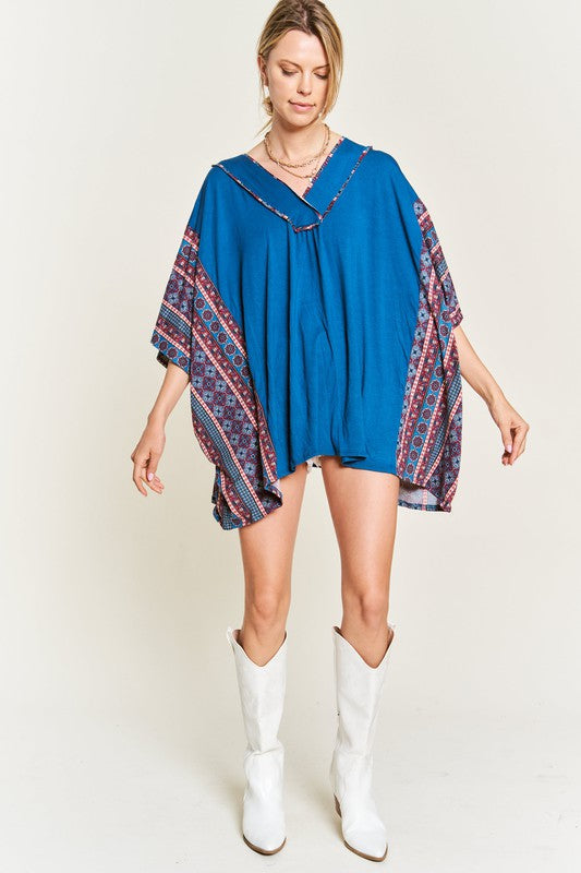 Jade By Jane Bohemian Poncho Tunic