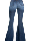 GJG Denim Logan Bell Bottom Jean in Dark Wash