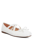 Leina Recycled Faux Leather Ballet Flats