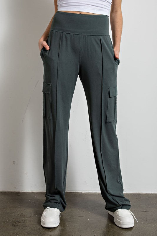 Rae Mode Butter Straight Leg Cargo Pants – My Pampered Life Seattle