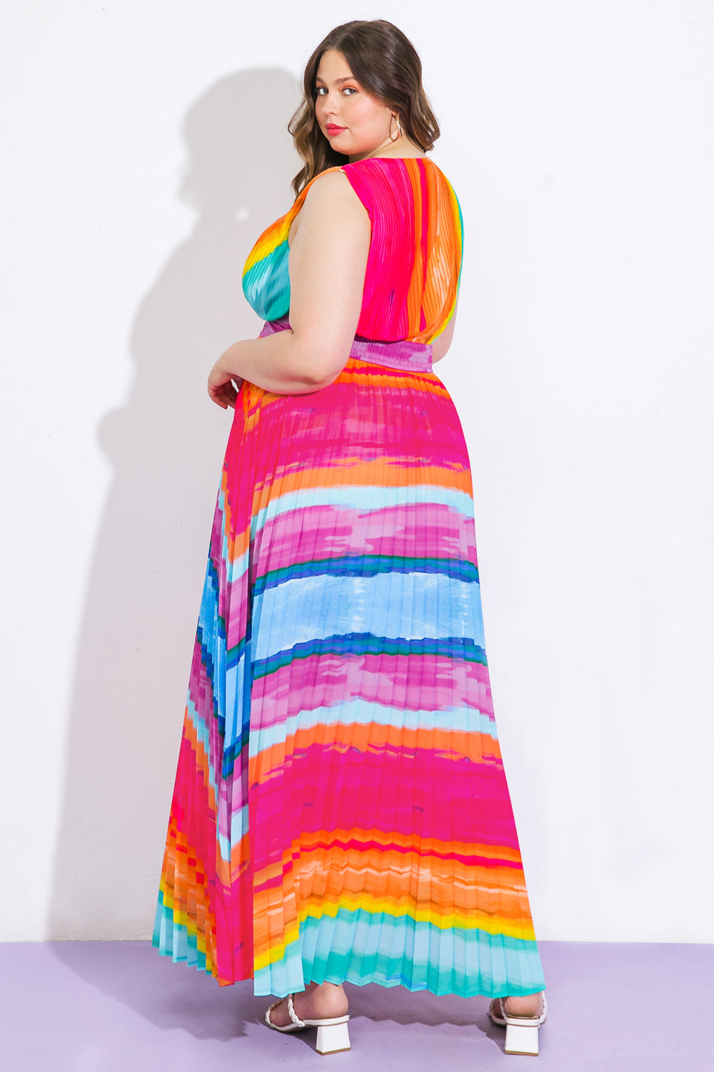 Flying Tomato Shore Vacays Woven Maxi Dress