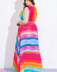 Flying Tomato Shore Vacays Woven Maxi Dress