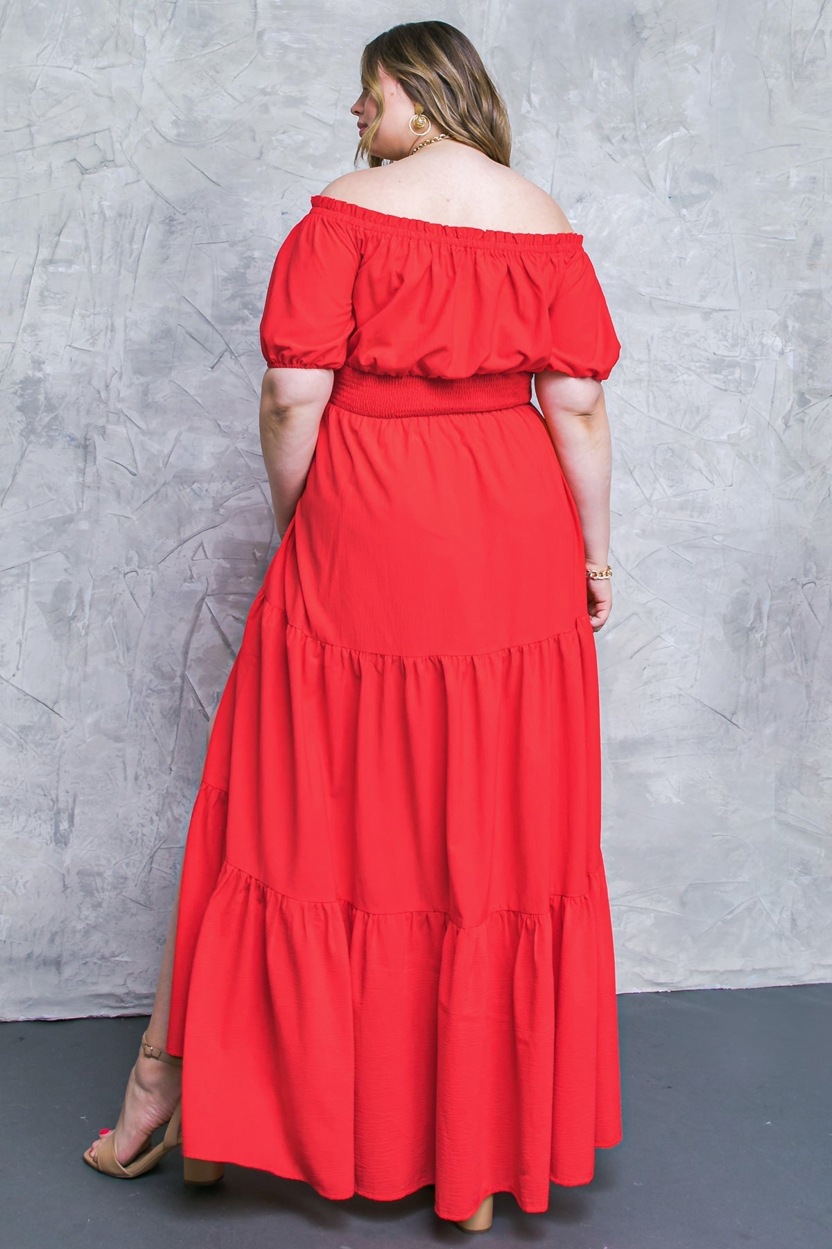 Flying Tomato Out in the Country Woven Maxi Dress