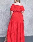 Flying Tomato Out in the Country Woven Maxi Dress