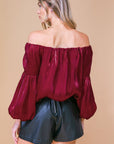 Flying Tomato Simply Favored Woven Top