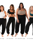 Black Harem Pants